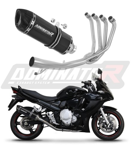 Полная система выхлопа Suzuki GSX 1250 FA 2010 - 2016 DOMINATOR HP1 черный
