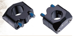 Проставки руля ACCEL (22,2/22,2MM) 20MM BM-01BK22/22