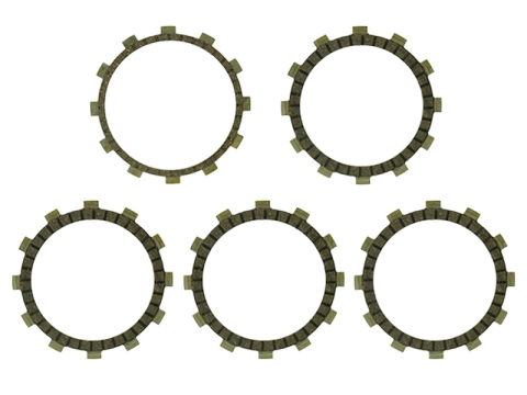 Фрикционные диски сцепления SUZUKI TS125 ER '80-'81, DR 125SM '08-'12 (F1952) (EBS3337) PSYCHIC MC-03818C