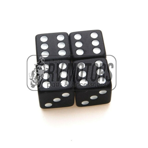 Ковпачки ніпеля кубики чорні