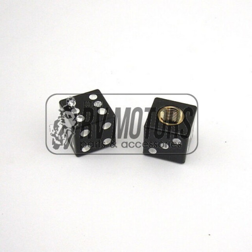 Ковпачки ніпеля кубики чорні