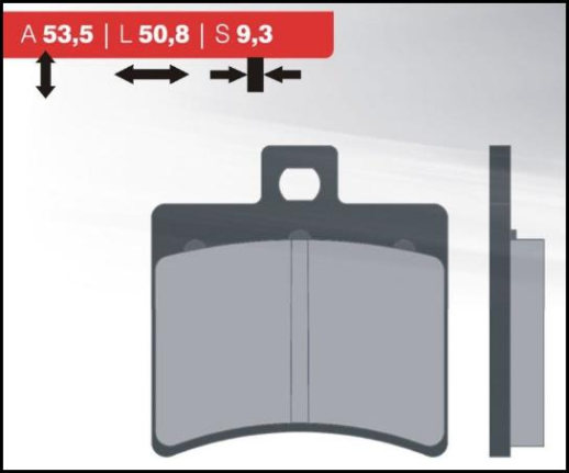 Гальмівні колодки BRENTA FT 3020 (FA298)