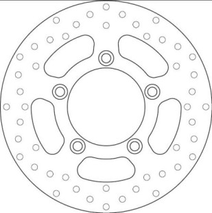 Тормозной диск BREMBO BRM 68B40795