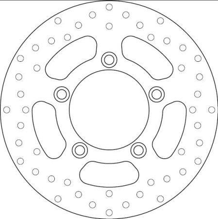 Гальмівний диск BREMBO BRM 68B40795
