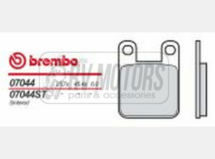 Тормозные колодки BREMBO BRM 07044