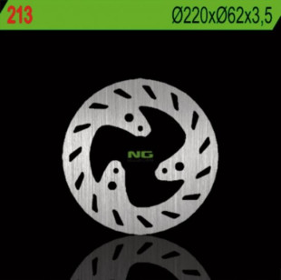 Тормозной диск NG задний HM50 (CRE50) 01-06 (220X62X3,5) (3X10,5MM) NG213