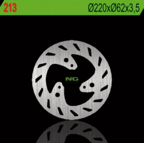 Тормозной диск NG задний HM50 (CRE50) 01-06 (220X62X3,5) (3X10,5MM) NG213