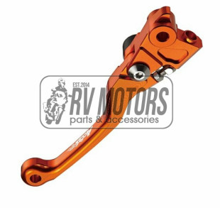 Рычаг сцепления ACCEL KTM SXF 450`09-12, SX 125`09-15 FCL243OR оранжевый