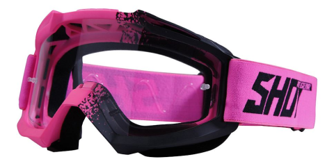 Маска кросс SHOT ASSAULT A0D-29A1-J01 чёрно-розовая