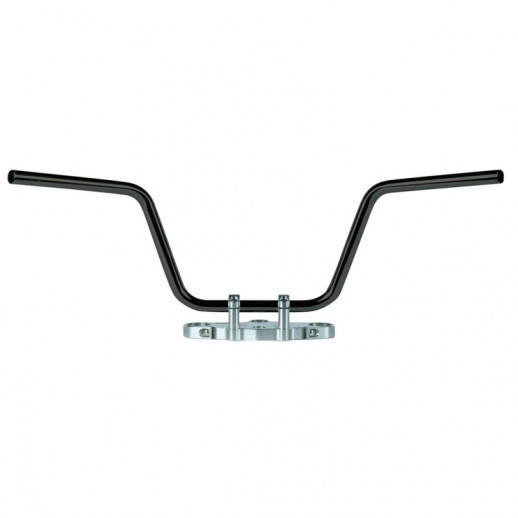 Сталеве кермо TRW LUCAS 22 mm Apehanger Чорний MCL137SS