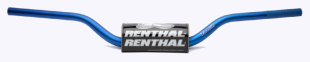 Алюминиевый руль RENTHAL 28.6mm MX Fatbar RC High Синий 609-01-BU