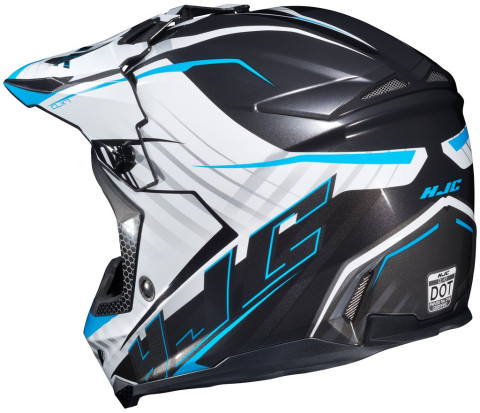 Шлем кросс HJC CL-X7 MC2 Blaze. Размер S. 