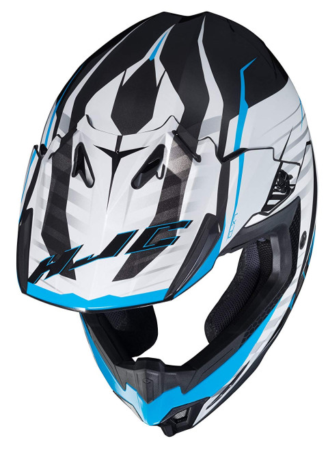 Шлем кросс HJC CL-X7 MC2 Blaze. Размер S. 