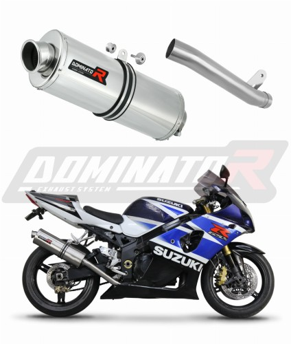 Прямоток Suzuki GSX-R 1000 2001-2004 DOMINATOR овальный