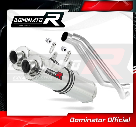 Прямоток DOMINATOR Aprilia ETV 1000 CAPONORD 2005 - 2007 круглий