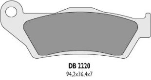 Тормозные колодки DELTA BRAKING DB2220OR-N (FA181)