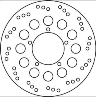 Тормозной диск BREMBO BRM 68B407A1