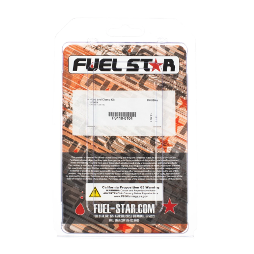 Паливний краник HONDA CRF 50 2008- FUEL STAR FS110-0104