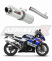 Прямоток Suzuki GSX-R 1000 2001-2004 DOMINATOR круглый
