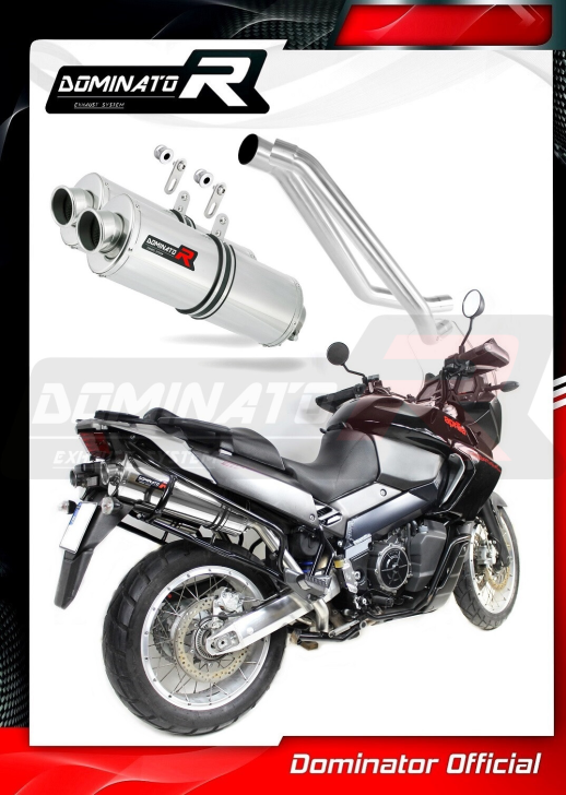 Прямоток DOMINATOR Aprilia ETV 1000 CAPONORD 2005 - 2007 овальний