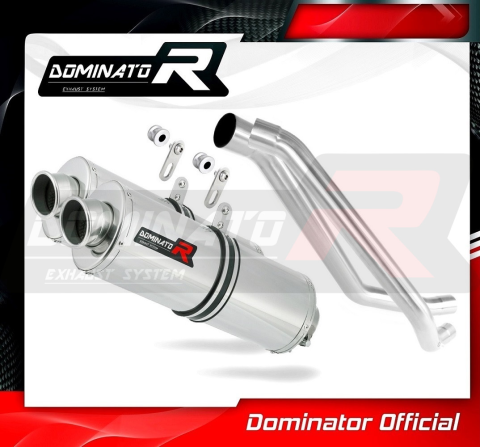 Прямоток DOMINATOR Aprilia ETV 1000 CAPONORD 2005 - 2007 овальный