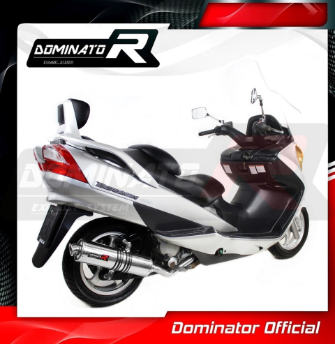 Прямоток DOMINATOR SUZUKI BURGMAN 400 2003 - 2006 круглый