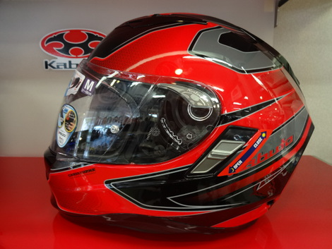 Шолом Kabuto Kamui II Stinger Red. Розмір L.