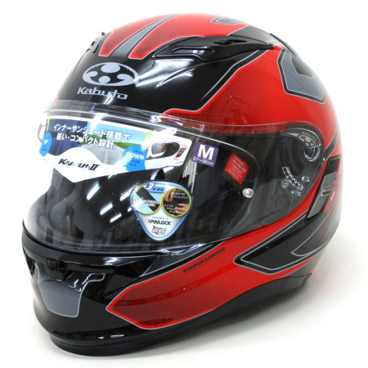 Шолом Kabuto Kamui II Stinger Red. Розмір L.