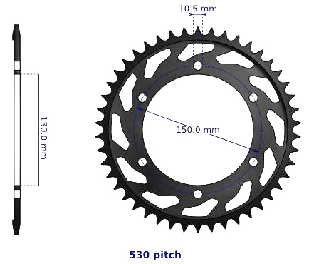 Привідна зірка SUNSTAR 1-5598 48 (JTR859.48)
