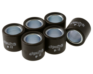 Ролики вариатора POLINI 046-93-120 19x17/12г 6шт зелёный