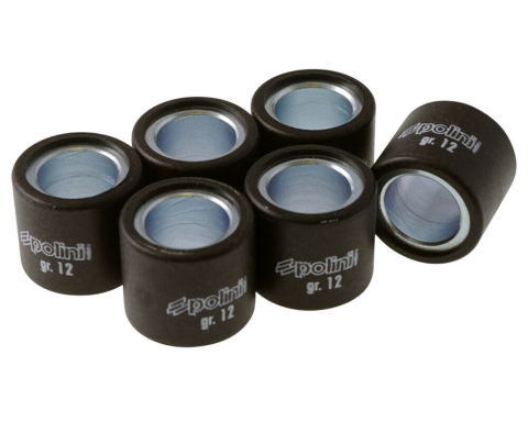 Ролики вариатора POLINI 046-93-120 19x17/12г 6шт зелёный