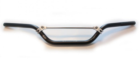 Алюминиевый руль ACCEL 22.2 mm Черный SH07BK