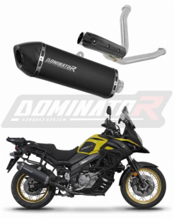 Прямоток Suzuki DL 650 V-Strom 2017 - 2025 DOMINATOR HP7 черный