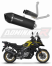 Прямоток Suzuki DL 650 V-Strom 2017 - 2025 DOMINATOR HP7 черный