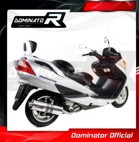 Прямоток DOMINATOR SUZUKI BURGMAN 400 2003 - 2006 овальный