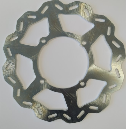 Тормозной диск передний  KAWASAKI KDX 125 '90-'03,KDX 200 '86-'06, KLX 250'93-'14, KLX300 '21-,KX 125 '03-'05, KX 250 '03-'05, KX250F '04-'05, RM250Z '05-'06 (250X100X3MM) (4X8,5MM)    GROSSKOPF 798001G