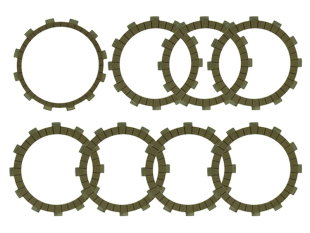 Фрикционные диски сцепления YAMAHA R1 '99-'03 (F2843) (EBS2350R) PSYCHIC MC-03809P