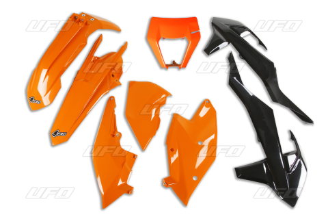 Комплект пластика UFO KTM EXC/EXCF '17-'19 (KT523E999) KTKIT523999