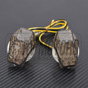 Светодиодные повороты в пластик 15 диодов тонированые