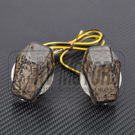 Світлодіодні повороти в пластик 15 діодів тоновані