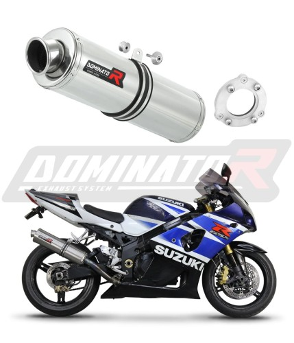 Прямоток Suzuki GSX-R 1000 2001-2004 DOMINATOR круглый