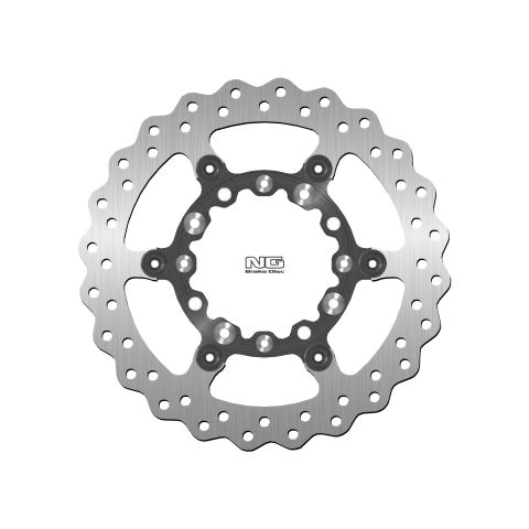 Тормозной диск передний KAWASAKI KLX250/300 '93-07, KX125/250 '95-02, SUZUKI RMZ250 '04-06 (270X100X3MM)   NG NG1150X