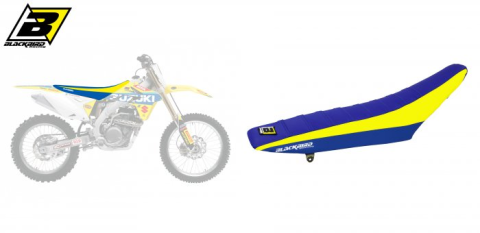 Обшивка сидения SUZUKI RMZ 450 '08-'17 BLACKBIRD REPLICA SUZUKI WORLD TEAM MXGP 2017 E1330R6