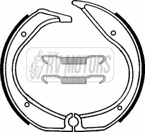 Тормозные колодки SBS 2140