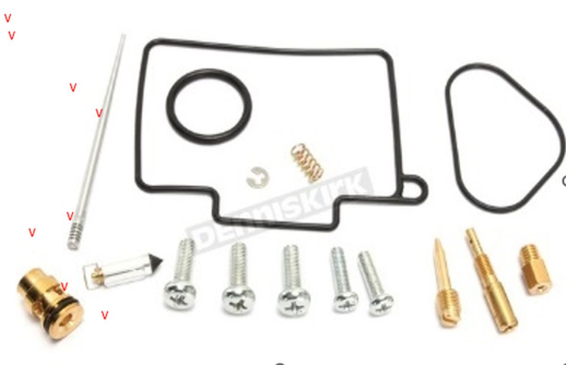 Ремкомплект карбюратора YAMAHA YZ 125 '01 BEARING WORX CK90753 (26-1151)