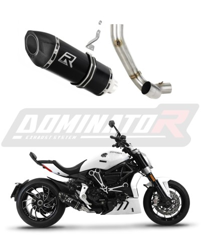 Прямоток Ducati XDiavel S 2016 - 2023 DOMINATOR HP5 черный