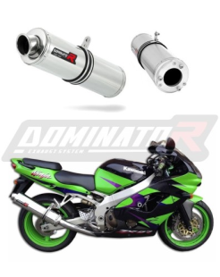 Прямоток Kawasaki ZX9R 1998 - 2002 DOMINATOR круглый