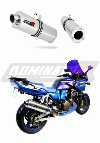 Прямоток Kawasaki ZRX 1200 2001 - 2007 DOMINATOR овальний
