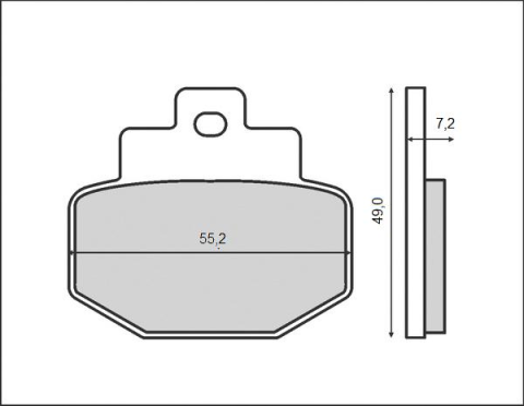 Тормозные колодки BRENTA FT 3024 (FA321)