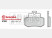 Тормозные колодки BREMBO BRM 07051